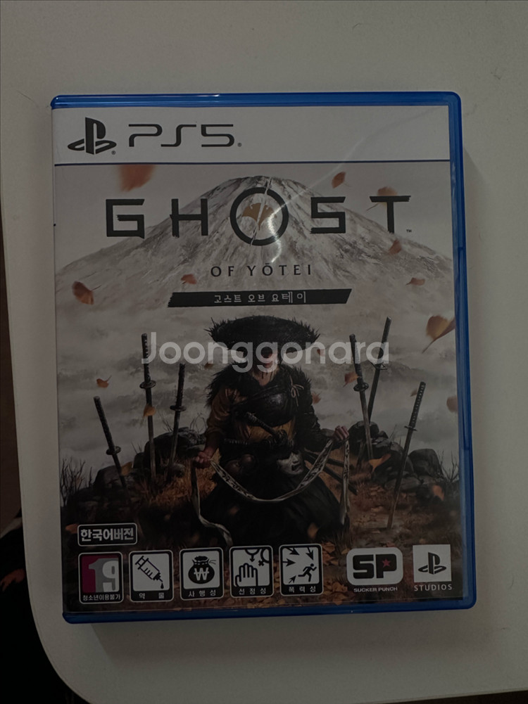PS5 고스트 오브 요테이 (택포 62000) 코드미사용--0