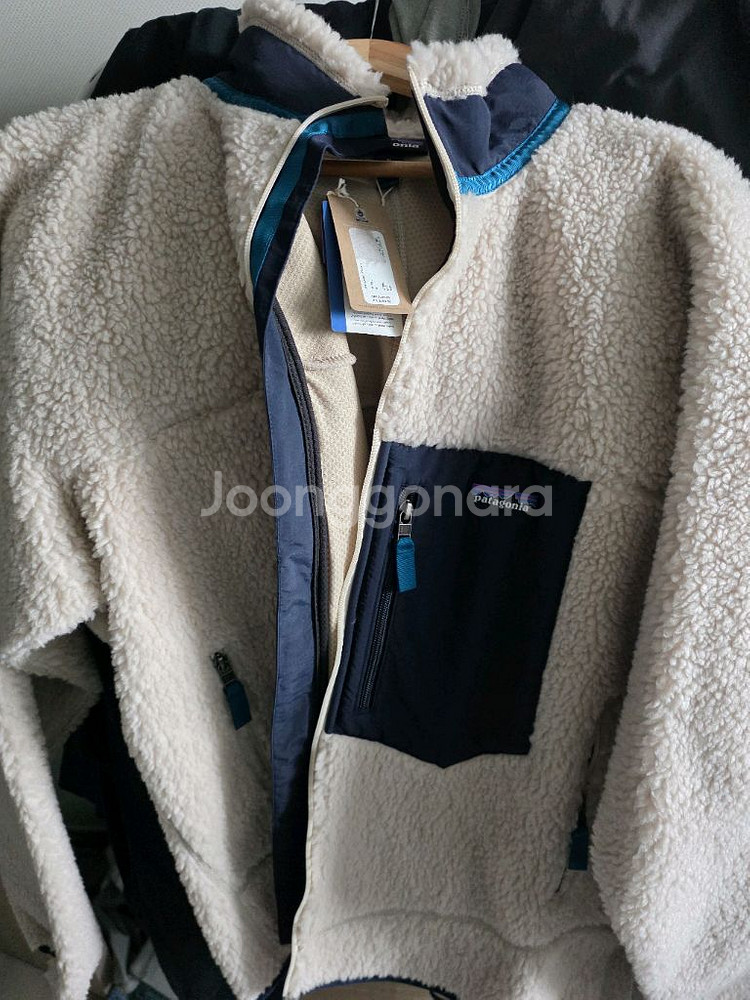 파타고니아 레트로x 자켓 네츄럴 XL 새상품판매--0