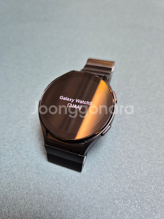 갤럭시워치5_LTE_블랙44mm_(SM-R910)+티타늄브레이슬릿+삼성풀커버스트탭+추가스트랩3종 (A급/총12만)--8