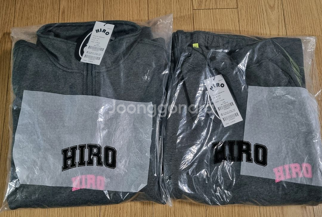 히로 블랭크 하프집업/블랭크 스웨트팬츠 170--0