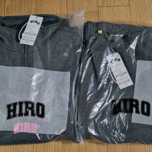 히로 블랭크 하프집업/블랭크 스웨트팬츠 170