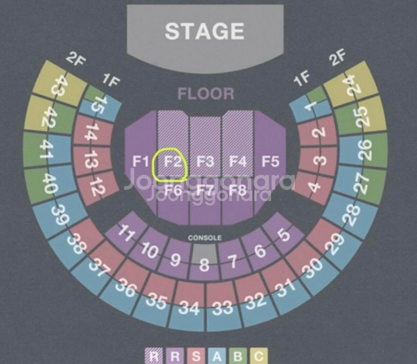 김동률 막콘 산책 16일(일) FLOOR F2구역 1매--0