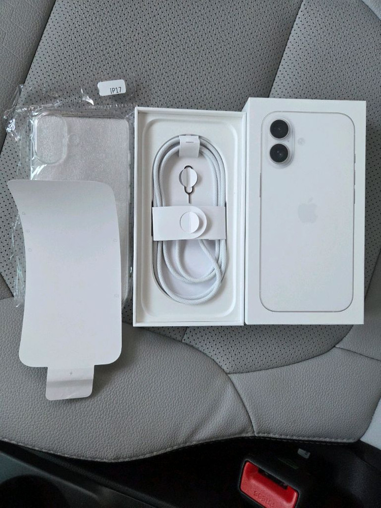 아이폰 17 256 화이트 풀박--2
