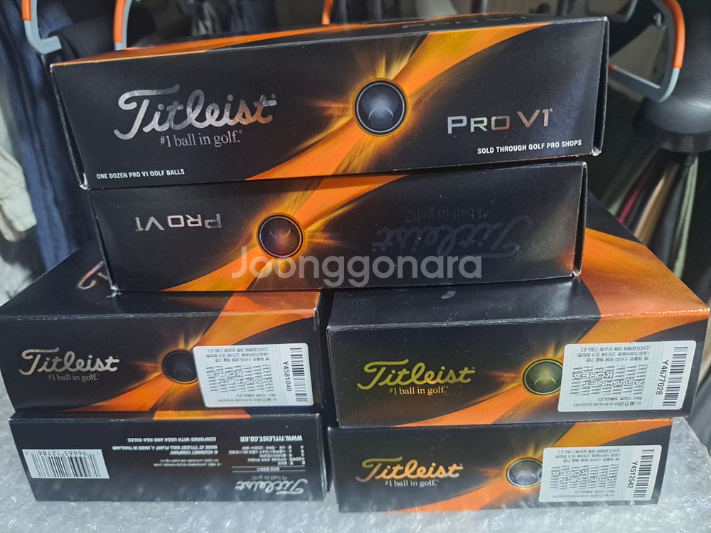 타이틀리스트 PRO V1 골프공 12구--5