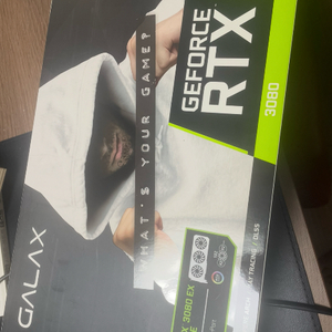 갤럭시 GALAX RTX 3080 그래픽카드