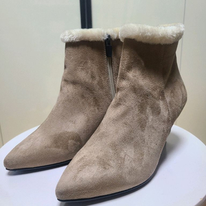 스웨이드 털 앵클 부츠 225mm