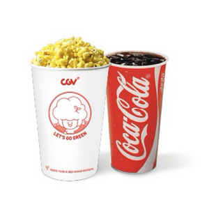 CGV 스몰세트 (탄산M 팝콘M 달콤 치즈 어니언) 싱글콤보
