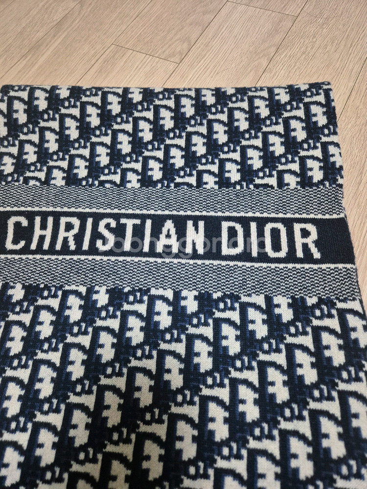 디올 오블리크 머플러 스카프(정품)--5