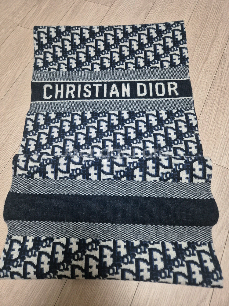 디올 오블리크 머플러 스카프(정품)--6