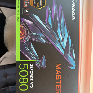 GIGABYTE AORUS 지포스 RTX 5080 MASTER D7 16GB 팝니다