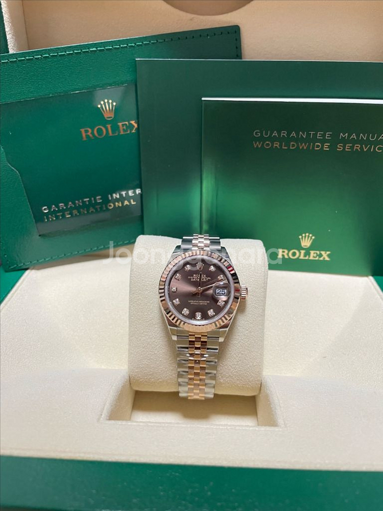 로렉스 279171 데이저스트 28mm 초코판텐포다이아--0