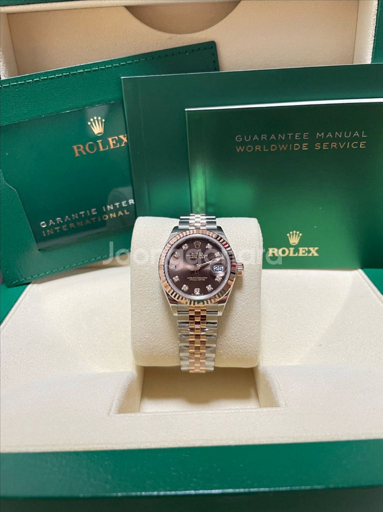 로렉스 279171 데이저스트 28mm 초코판텐포다이아--1