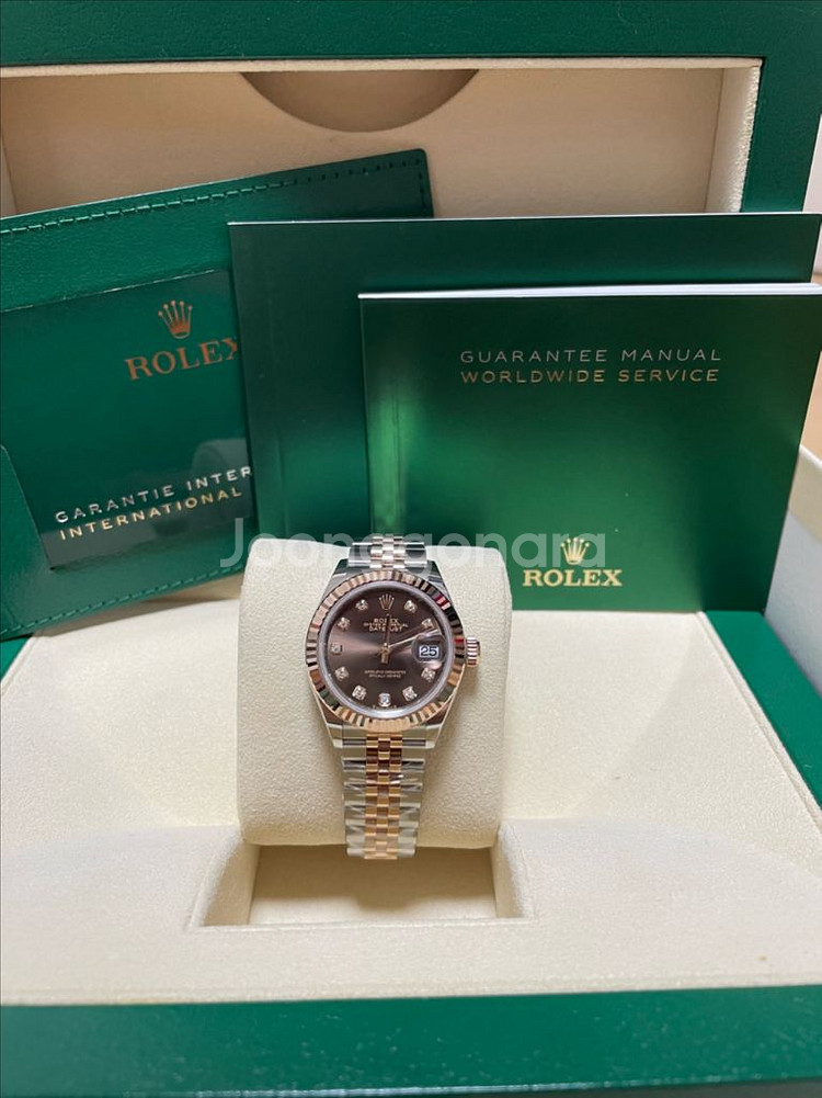 로렉스 279171 데이저스트 28mm 초코판텐포다이아--2