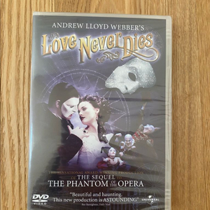앤드류 로이드 웨버 Love Never Dies DVD