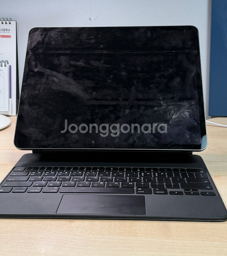 아이패드 프로 5 12.9+ 매직키보드 + 애플펜슬 2세대 + 로지텍 마우스--1