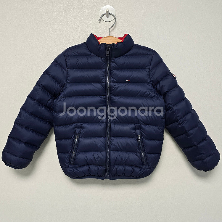 아우터[키즈 104] 타미힐피거 경량 다운 패딩 네이비--0