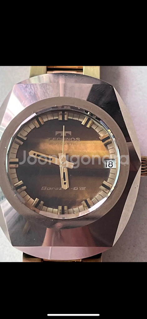 테크노스 텅스텐 보라존g8 오토메틱시계--2