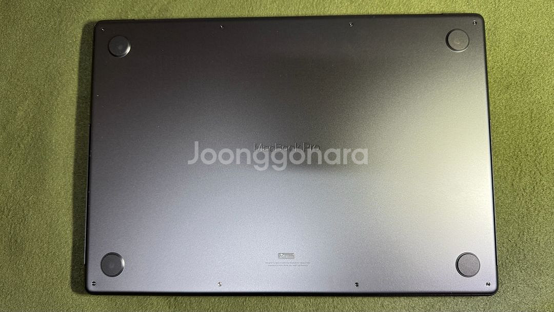 애플 맥북 프로 16 M4 Pro 스페이스 블랙 팜니다.--1