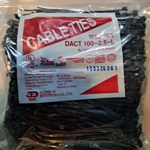 동아 베스트텍 케이블타이 DACT 100-2.5-L 이미지