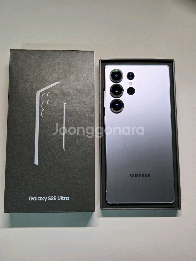 [안심o]130->125만 S급 자급제 512g울트라 갤럭시S25 실버블루--0