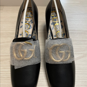 구찌 빅토아르 gg 펌프스 37.5 새상품