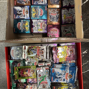 유희왕 카드 미개봉 & 개봉