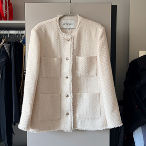 루에브르 오버사이즈 트위드 자켓