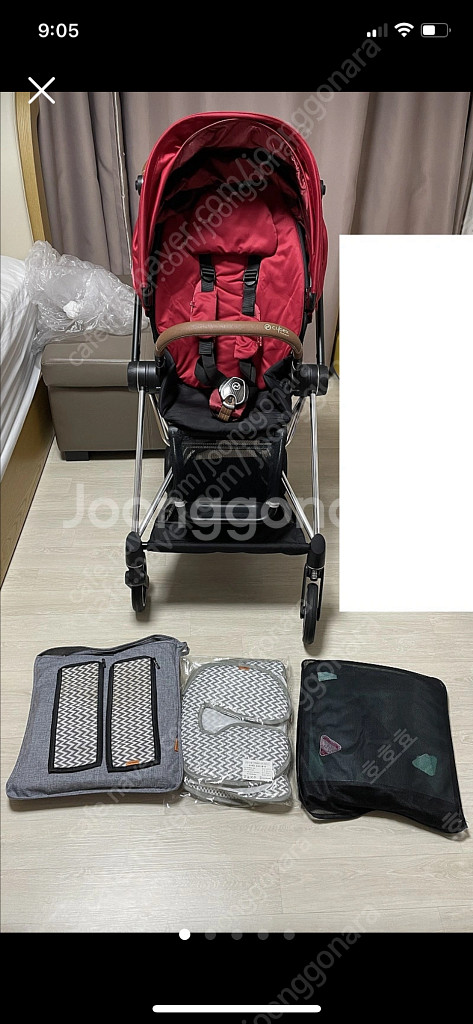 싸이벡스 사이벡스 미오스 크롬 트루 레드 절충형 유모차 cybex mios chrome true red--0