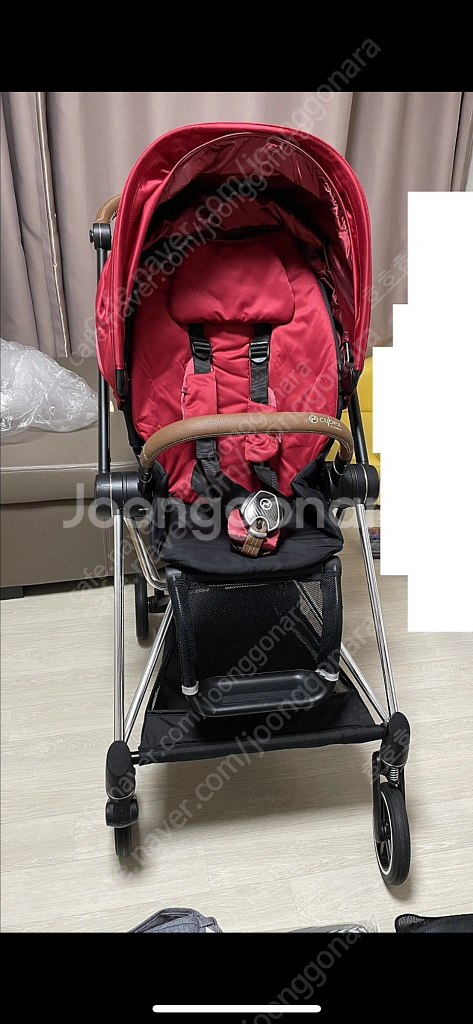 싸이벡스 사이벡스 미오스 크롬 트루 레드 절충형 유모차 cybex mios chrome true red--3