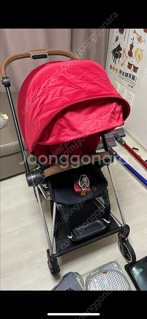 싸이벡스 사이벡스 미오스 크롬 트루 레드 절충형 유모차 cybex mios chrome true red--2