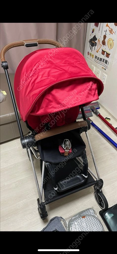 싸이벡스 사이벡스 미오스 크롬 트루 레드 절충형 유모차 cybex mios chrome true red 이미지