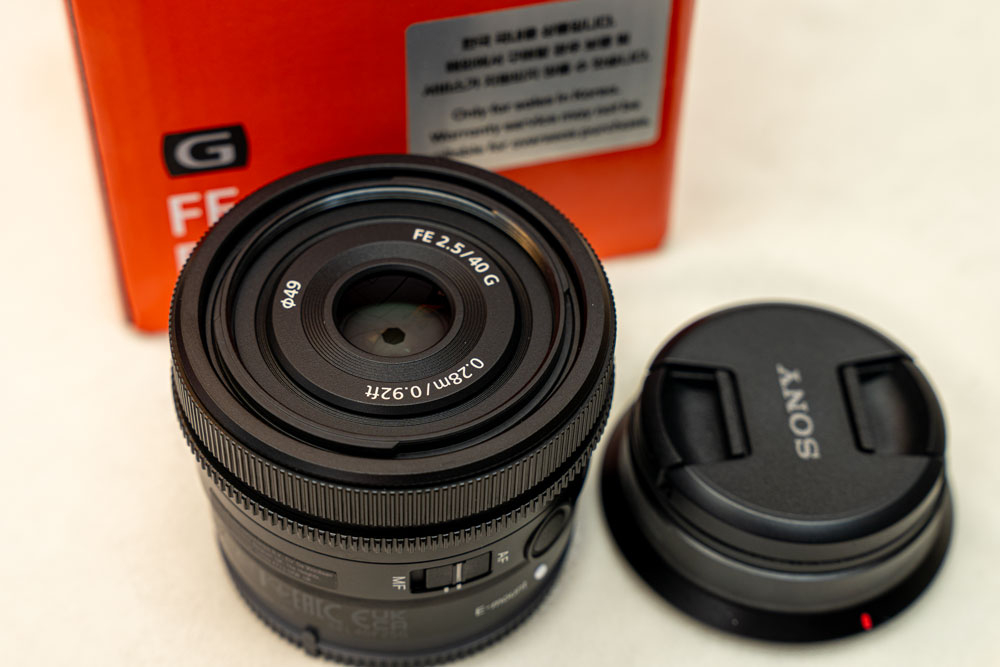 소니 FE 40mm F2.5G 40G--1