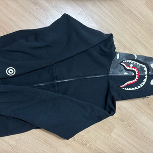 베이프 샤크 후드집업XL