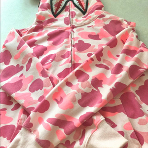 베이프 샤크 후드집업