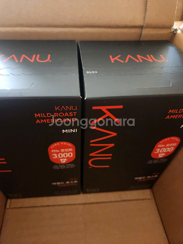 카누 커피, 미니 다크 로스트 100개--0