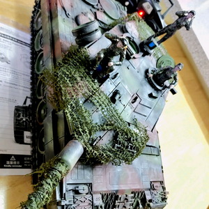 *각종교신가능*헝롱RC카탱크1:16독일연방~레오파드2A6알씨카정밀도색작*헤이리영웅