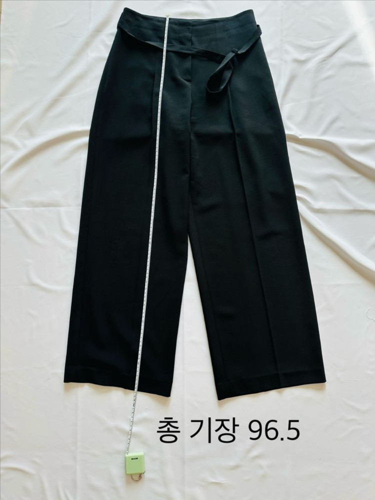 잇미샤 원턱 와이드 팬츠 블랙 55--5