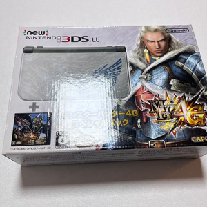 [미품] IPS 뉴 닌텐도 3DS LL 몬스터헌터 4G 에디션 - 뉴큰다수