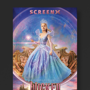 CGV 위키드: 포 굿 SX 스크린엑스 포스터 판매 합니다.