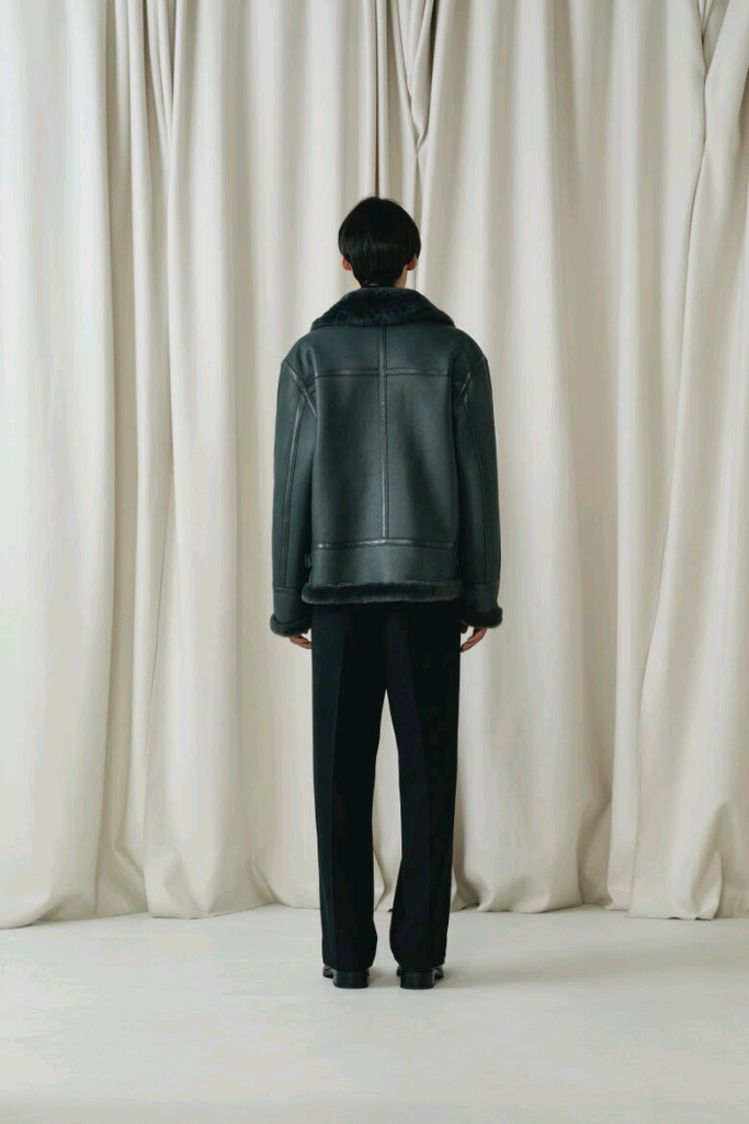 질스튜어트 뉴욕 천연양가죽 에비에이터 무스탕--1