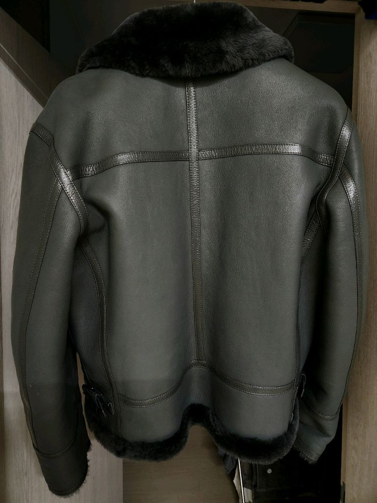 질스튜어트 뉴욕 천연양가죽 에비에이터 무스탕--6