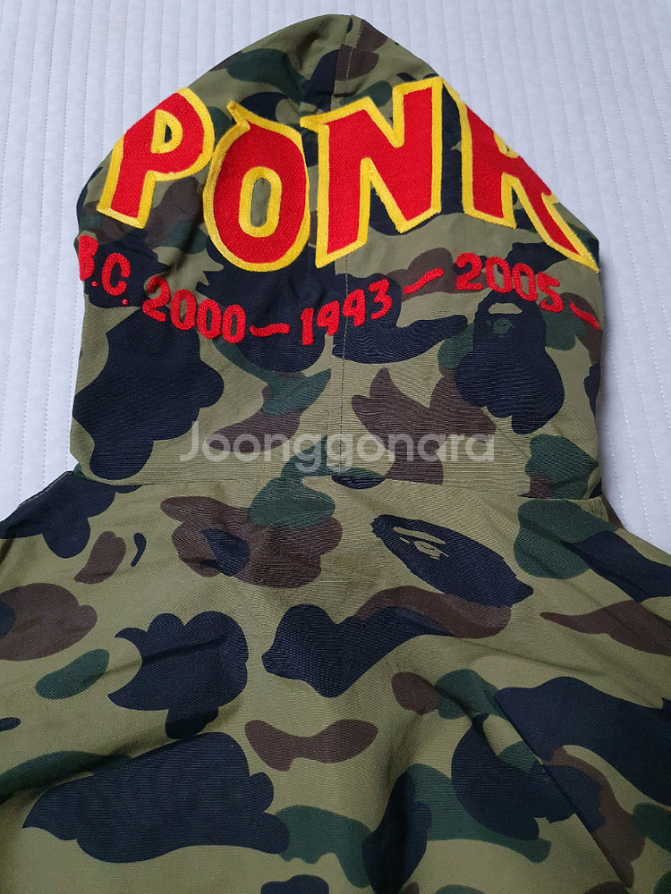 베이프 샤크 후드 집업--3