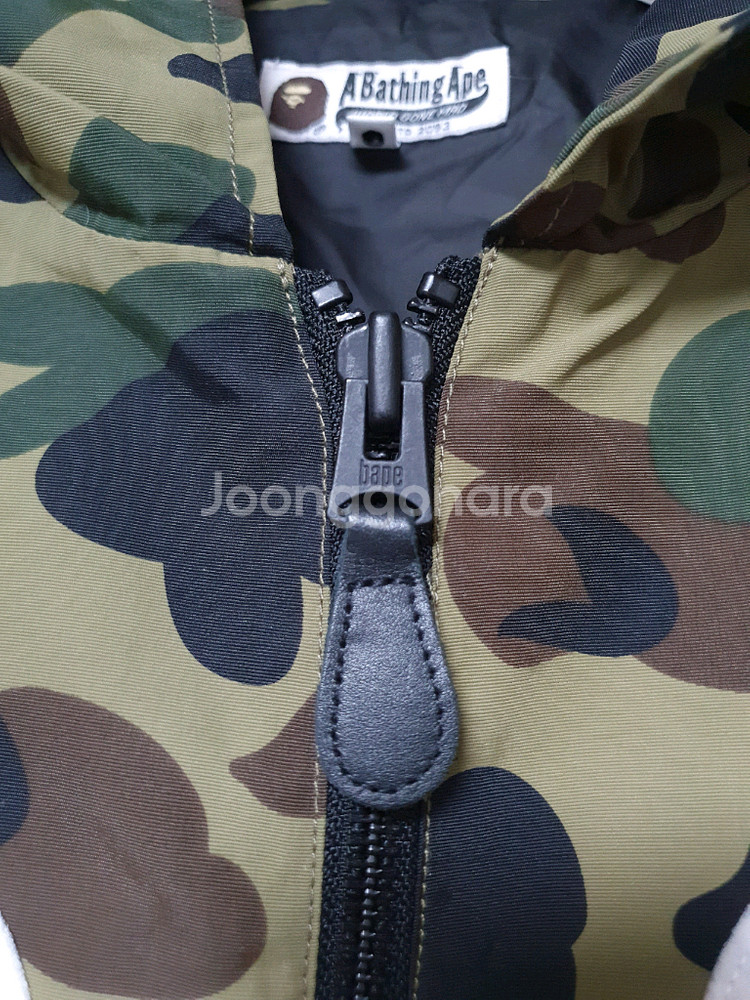 베이프 샤크 후드 집업--5