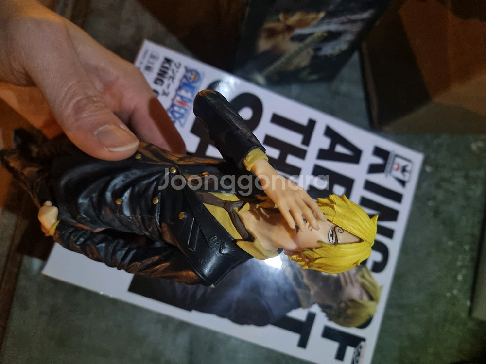 원피스 KING OF ARTIST 상디 피규어--0