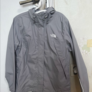 노스페이스 여성 바람막이 m 후드