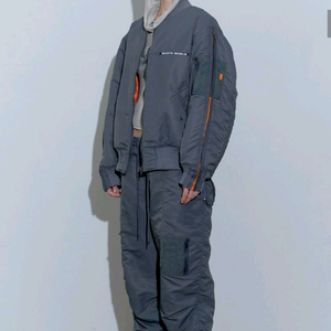 스컬프터 MA-1 Flight Jacket Charcoal