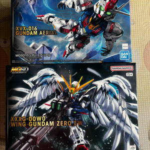 MGSD 에어리얼 & 윙건담 제로 EW 세트