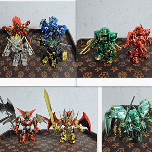 SD BB전사 SDCS 사제 맥기코팅 HG 건담포스 기동전사W SOSKILL 덕 삼국전 가조미품 도색작