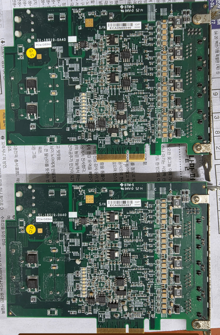프레임그레버/ 비디오 캡처 카드 PCIe-GIE64+(2개) 이미지