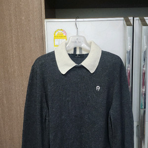 77아이그너 캐시미어 니트/ 버버리 에쉬허트 퀼팅자켓